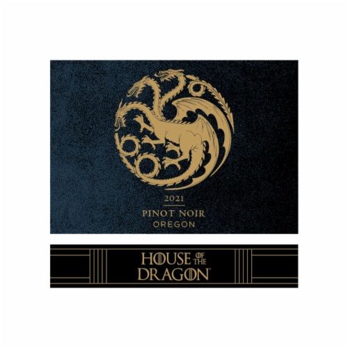 House Of The Dragon Pinot Noir Oregon Red Wine Perspective: right