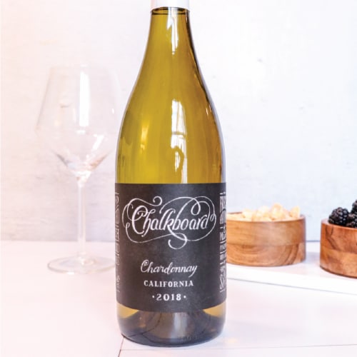 Chalkboard Chardonnay Perspective: right
