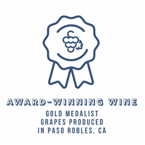 Magistrate Paso Robles Red Blend Red Wine Perspective: right