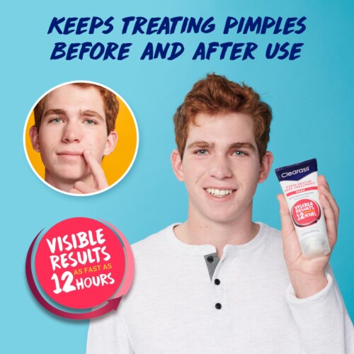 Clearasil® Rapid Rescue Deep Treatment Wash Perspective: right