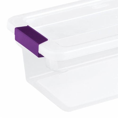 Sterilite ClearView Latch Storage Tote, 66 Qt.