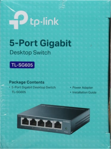 TP-Link TL-SG605 5-Port Desktop Switch Perspective: right