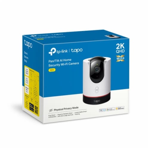 TP-Link Tapo Indoor Wired 2K Pan-Tilt AI Security Camera Perspective: right