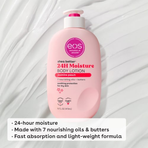 EOS Shea Better™  Body Lotion Jasmine Peach 24H Moisture Perspective: right