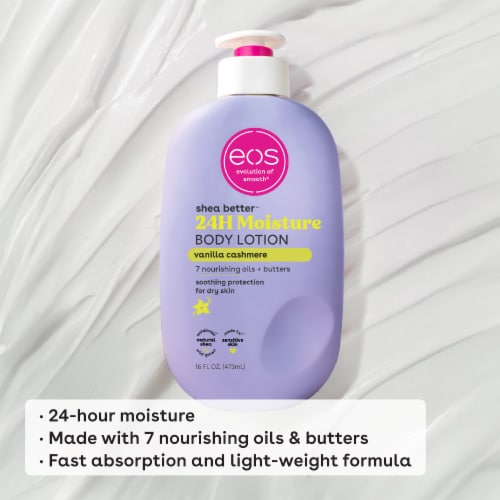 EOS Vanilla Cashmere Body Lotion Perspective: right