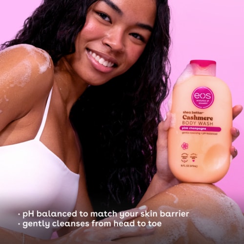 EOS Shea Better™ Cashmere Body Wash Pink Champagne Perspective: right