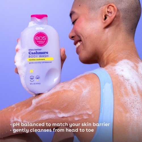 EOS Vanilla Cashmere Shea Better Cashmere Body Wash Perspective: right