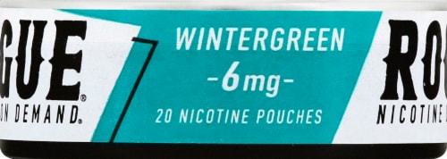 Rogue® Wintergreen Pouches 6mg Perspective: right