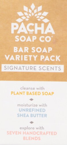 Pacha Soap Co. Pacha Peaces Bar Soap Variety Pack Perspective: right