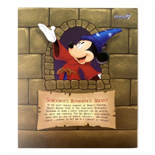 Super7 Disney Fantasia Mickey Mouse Sorcerer's Apprentice Super7 Disney Fantasia Mickey Mouse Sorcerer's Apprentice