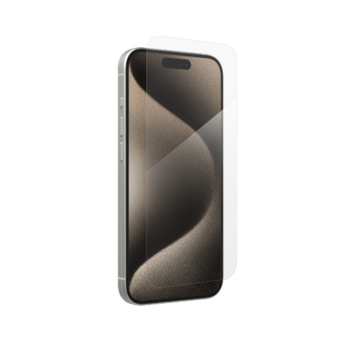 Invisibleshield® Glass Elite iPhone 15 Pro Screen Protector Perspective: right