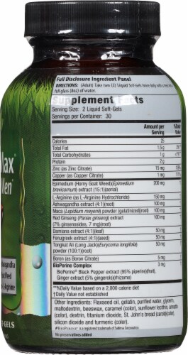 Irwin Naturals® Libido-Max® for Active Men® Liquid Soft Gels Perspective: right