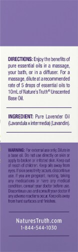 Nature's Truth® Lavender Essential Oil Perspective: right