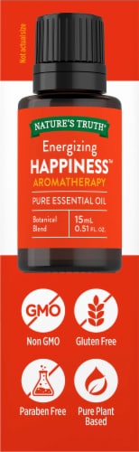 Nature's Truth® Energizing Happiness™ Pure Essential Oil Perspective: right