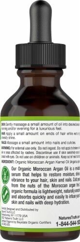 Nature's Truth Organic Unscented Moroccan Argan Oil Perspective: right