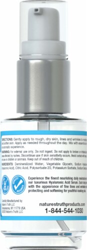Nature's Truth® Professional Hyaluronic Acid Serum 1 oz Perspective: right