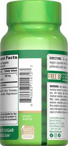 Nature’s Truth Berberine 60 Veggie Capsules Perspective: right