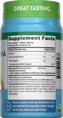 Nature's Truth Ashwagandha Gummy, Tropical Perspective: right