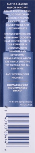 RoC Retinol Correxion Deep Wrinkle Facial Serum Perspective: right