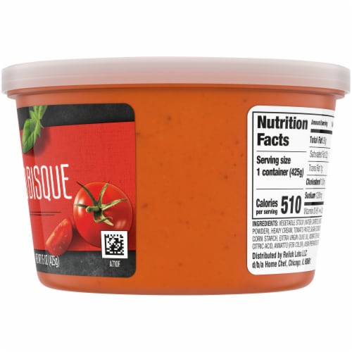 Home Chef Gluten Free Creamy Tomato Bisque Soup Perspective: right