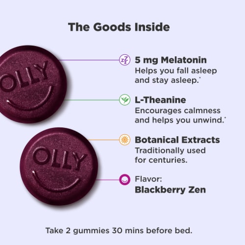 Olly Extra Strength Sleep Perspective: right