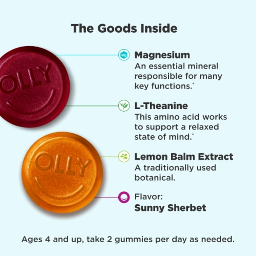Olly® Kids Chillax™ Gummies Perspective: right