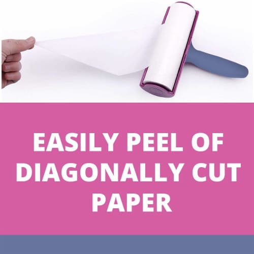 W Home Lint Roller Refill, Collects Lint, Clothes & Couch Cleaner, Pack of 2/60 Sheets Each Perspective: right