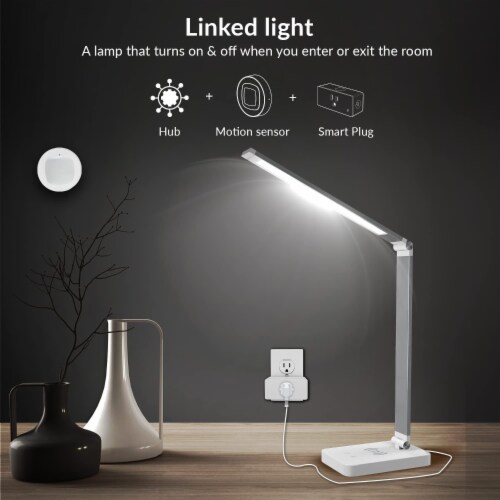 Wi-Fi Motion Sensor, Detection Sensitivity Upto 9m  Battery-Powered, LED Indicator for Indoor Perspective: right