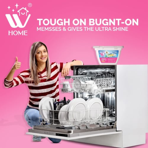 Dishwasher Pods, Formulated with Lemon Extracts, Dishwasher Detergent, 24 Count Perspective: right