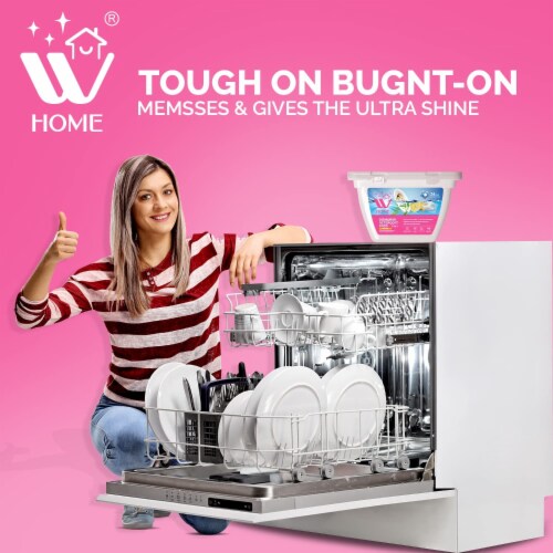 Dishwasher Pods, Formulated with Lemon Extracts, Dishwasher Detergent, 24 Count Perspective: right