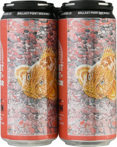 Ballast Point® Grapefruit Sculpin IPA Beer Perspective: right