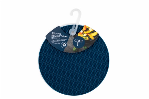 Core Home Round Silicone Trivet - Assorted Perspective: right