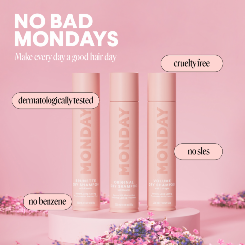 MONDAY Haircare Volume Dry Shampoo Perspective: right