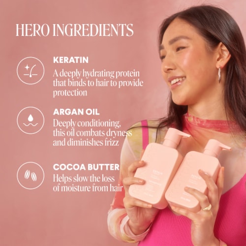 Monday Keratin Repair Shampoo Perspective: right