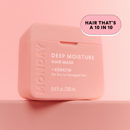 Monday Deep Moisture Hair Mask + Keratin Perspective: right