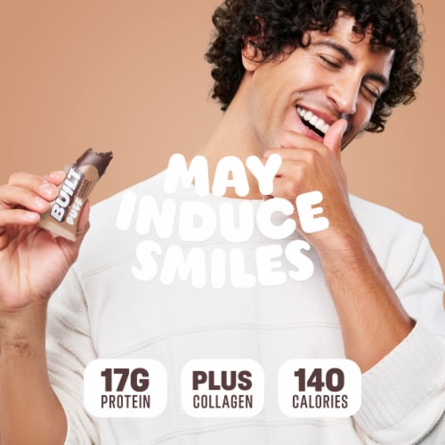 Built™ Chocolate Milkshake Puff Protein Bar Perspective: right