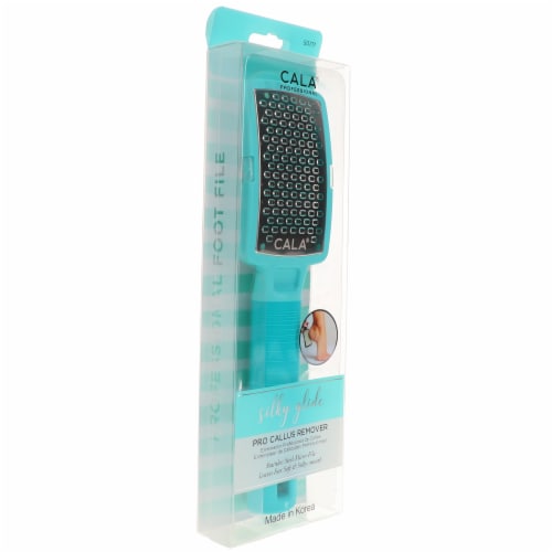 CALA Nail Clipper Duo Mint, Tweezer Duo Mint & Silky Glide Pro Callus Remover Aqua Combo Pack Perspective: right