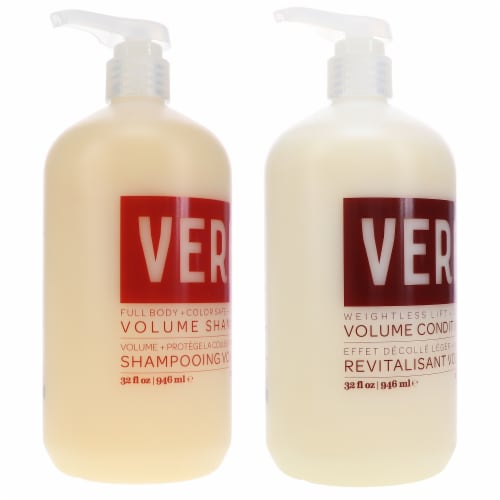 Verb Volume Shampoo 32 oz & Volume Conditioner 32 oz Combo Pack Perspective: right
