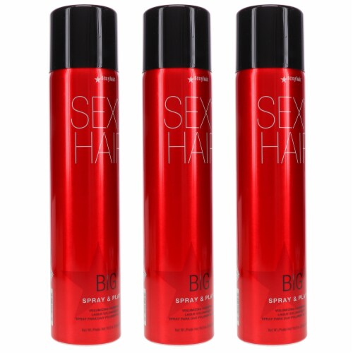 Sexy Hair Big Sexy Hair Spray and Play Volumizing Hairspray 10 oz 3 Pack,  30 oz - Metro Market