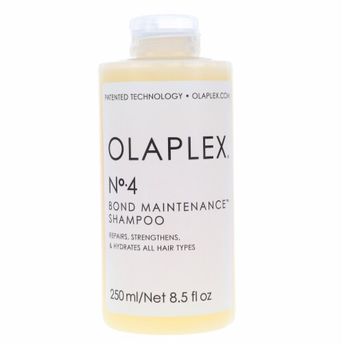 Olaplex No.4 Bond Maintenance Shampoo 8.5 oz, No. 5 Bond Maintenance Conditioner 8.5 oz, No. Perspective: right