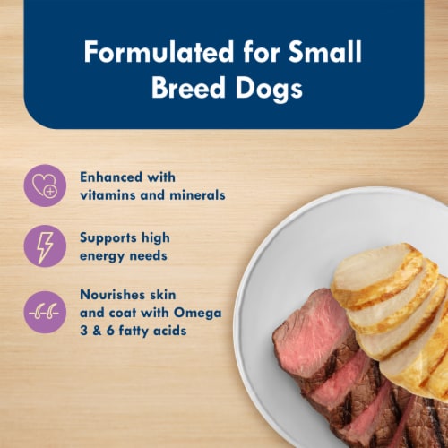 Blue Buffalo Delights Small Breed Paté Wet Dog Food Variety Pack Top Sirloin & Grilled Chicken Perspective: right