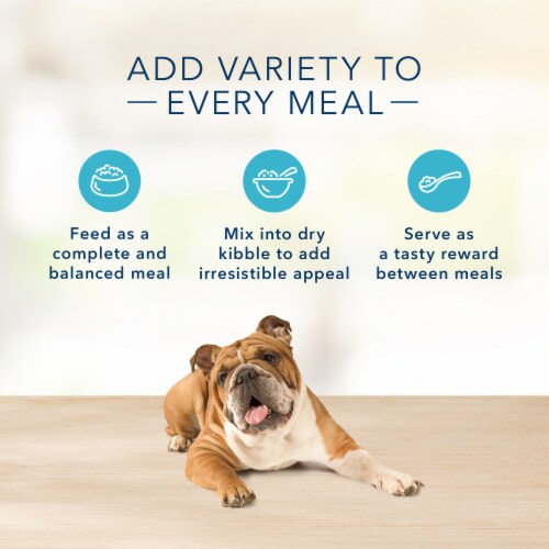 Blue Buffalo® Basics™ Skin & Stomach Care Whitefish & Potato Wet Adult Dog Food Perspective: right