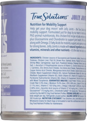 Blue Buffalo True Solutions Jolly Joints Natural Chicken Flavored Wet Dog Food Perspective: right