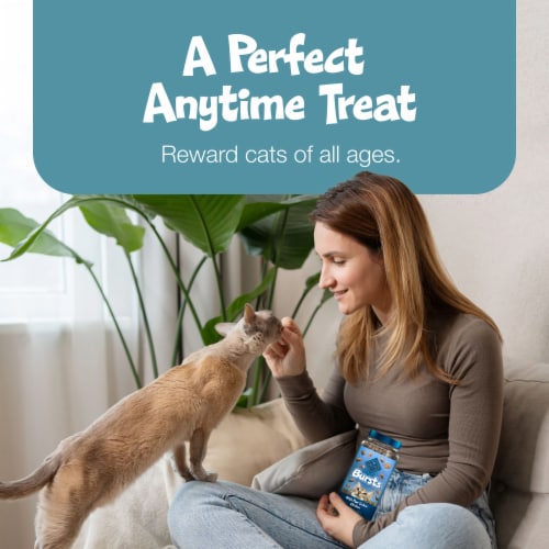 Blue Buffalo Bursts Seafood Cat Treats Perspective: right