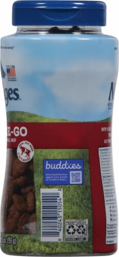 Blue Buffalo™ Nudges® On-The-Go Beef Dog Treats Perspective: right