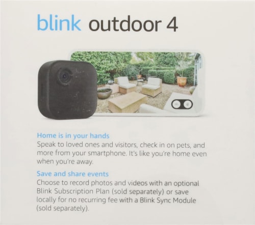 blink Outdoor 4 Battery-Powered Smart Security Add-On Camera Perspective: right