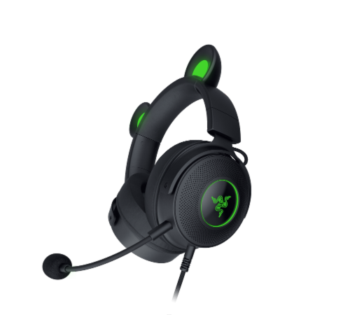 Razer Kraken Kitty Edition V2 Pro Headset - Black Perspective: right