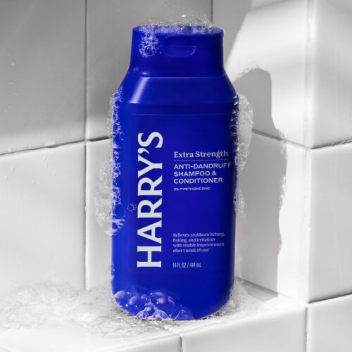 Harry's Extra Strength Anti-Dandruff 2-in-1 Shampoo & Conditioner Perspective: right