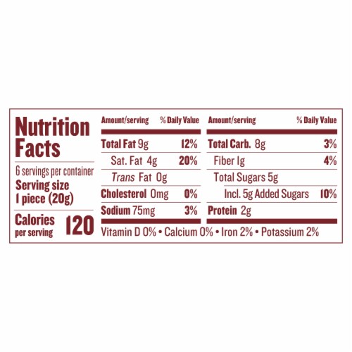 Justin's Organic Super Dark Chocolate Espresso Almond Butter Cups Bag 4.2 oz Perspective: right
