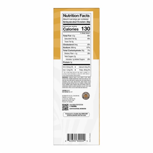Pretzelized™ Honey Mustard Pretzel Crackers Perspective: right